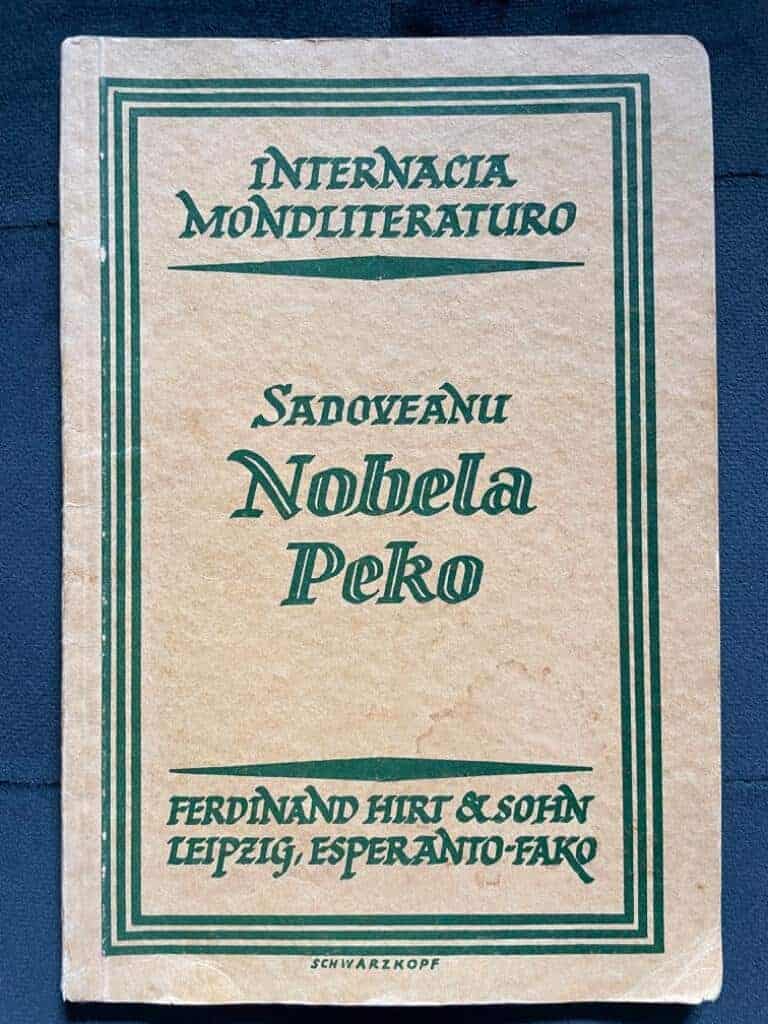 Mihail Sadoveanu : Nobela Peko [ Esperanto ]