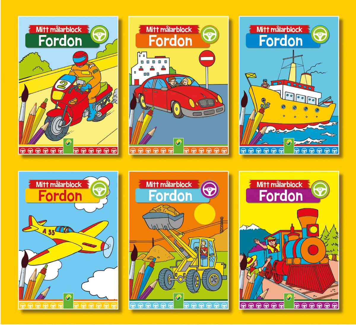 Miitt målarblock fordon