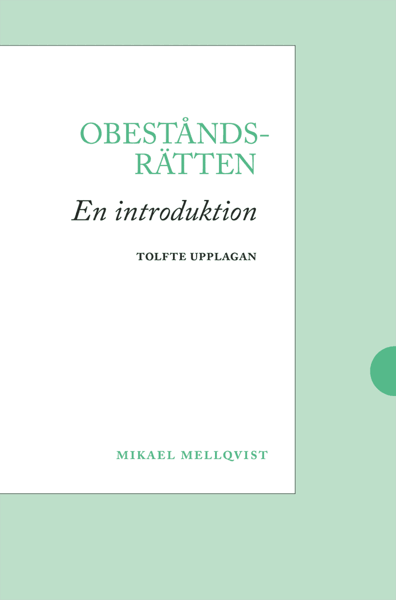 Mikael Mellqvist : Obeståndsrätten