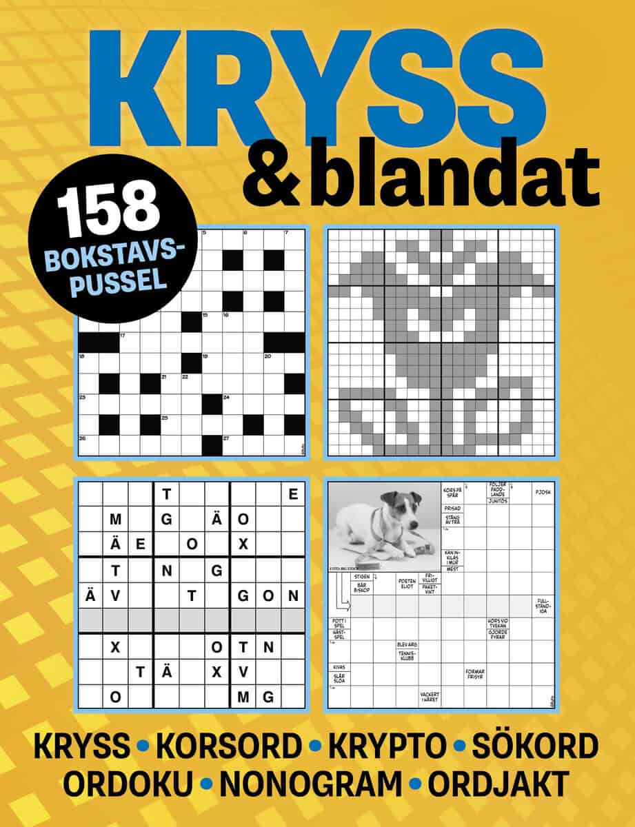 Tegebjer, Mikael; Thorell, Karin : Kryss & blandat (gul)