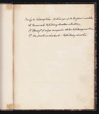 [Militaria ; Handskrift] : 'Tillägg till Fästningsläran' [=ryggtitel]