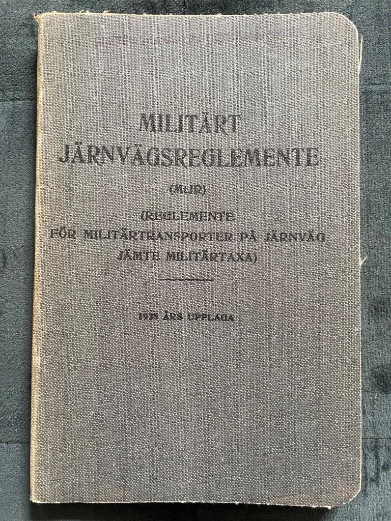Militärt järnvägsreglemente