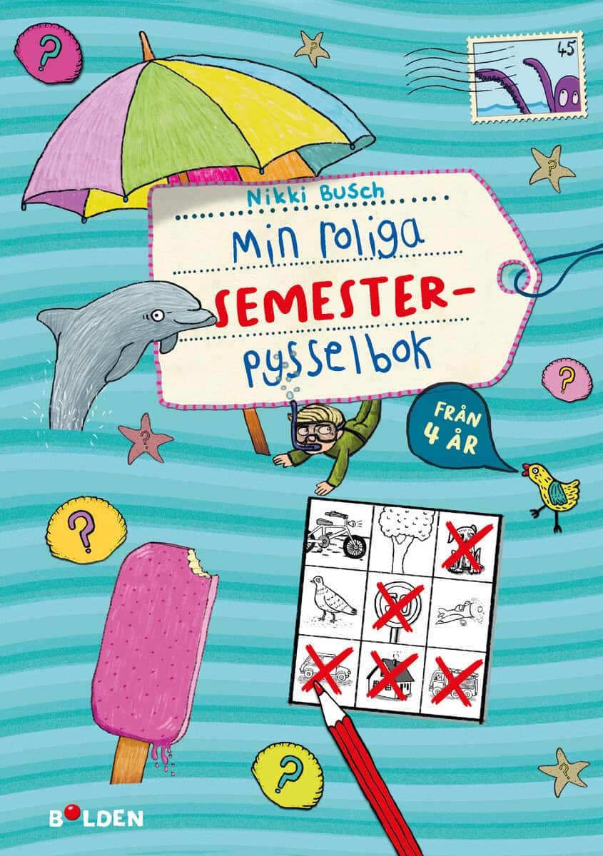 Min roliga SEMESTER-pysselbok – från 4 år