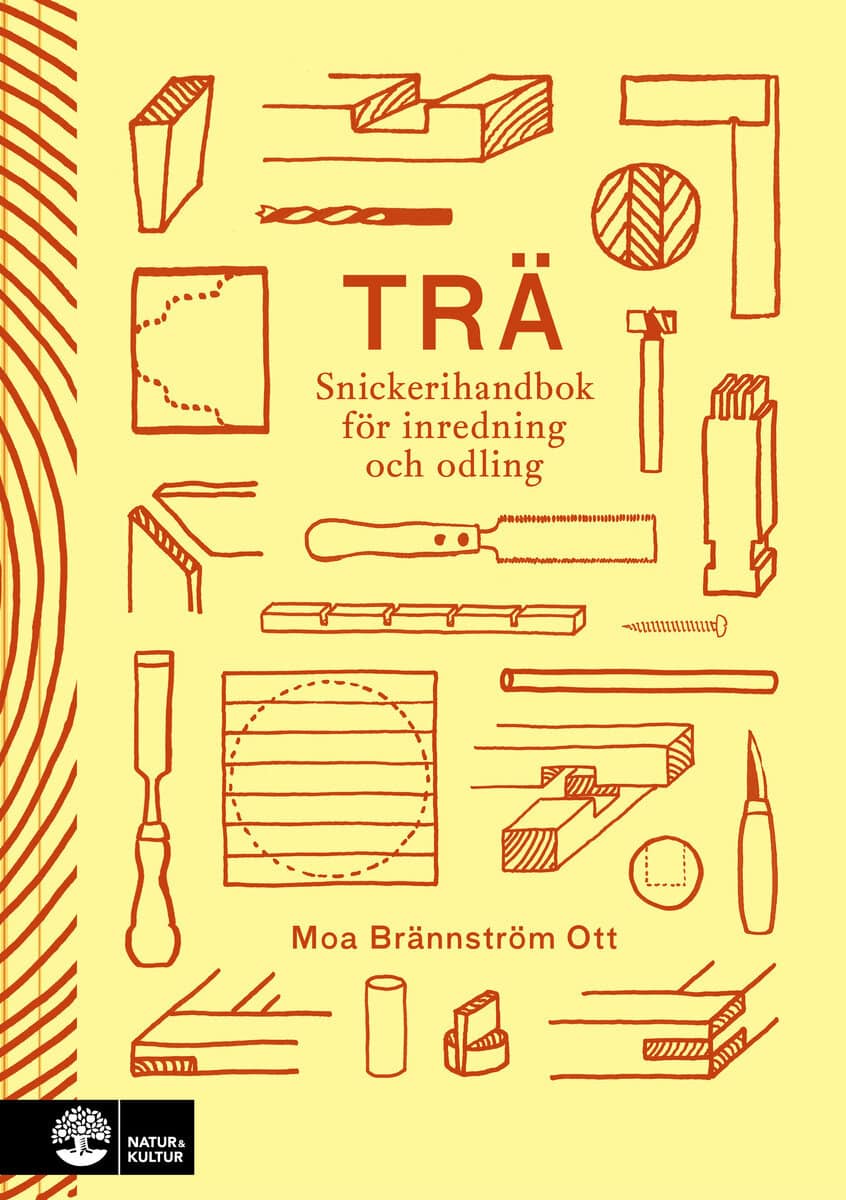 Moa Brännström Ott : Trä : snickerihandbok för inredning och odling