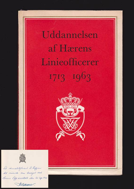 Mogens Rosenløv : Uddannelsen af hærens linieofficerer 1713-1963