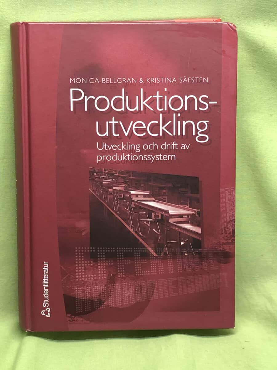 Monica Bellgran : Produktionsutveckling