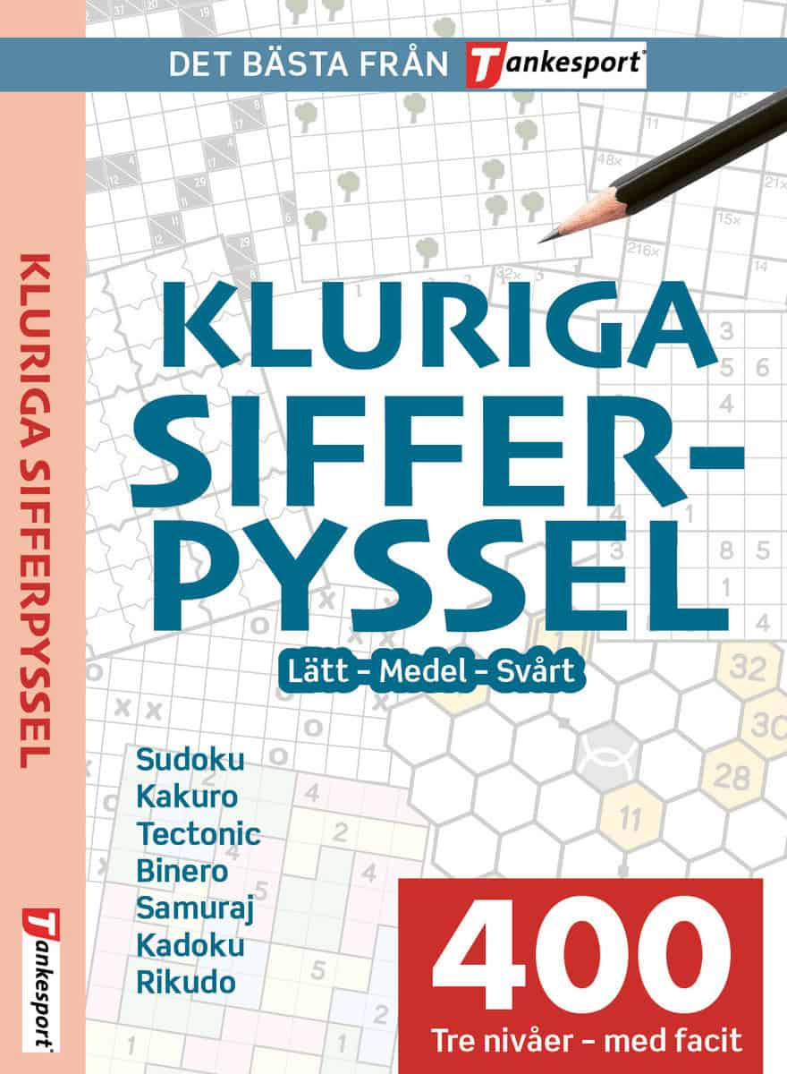 Monika Stålberg : Kluriga sifferpyssel. Lätt, medel, svårt