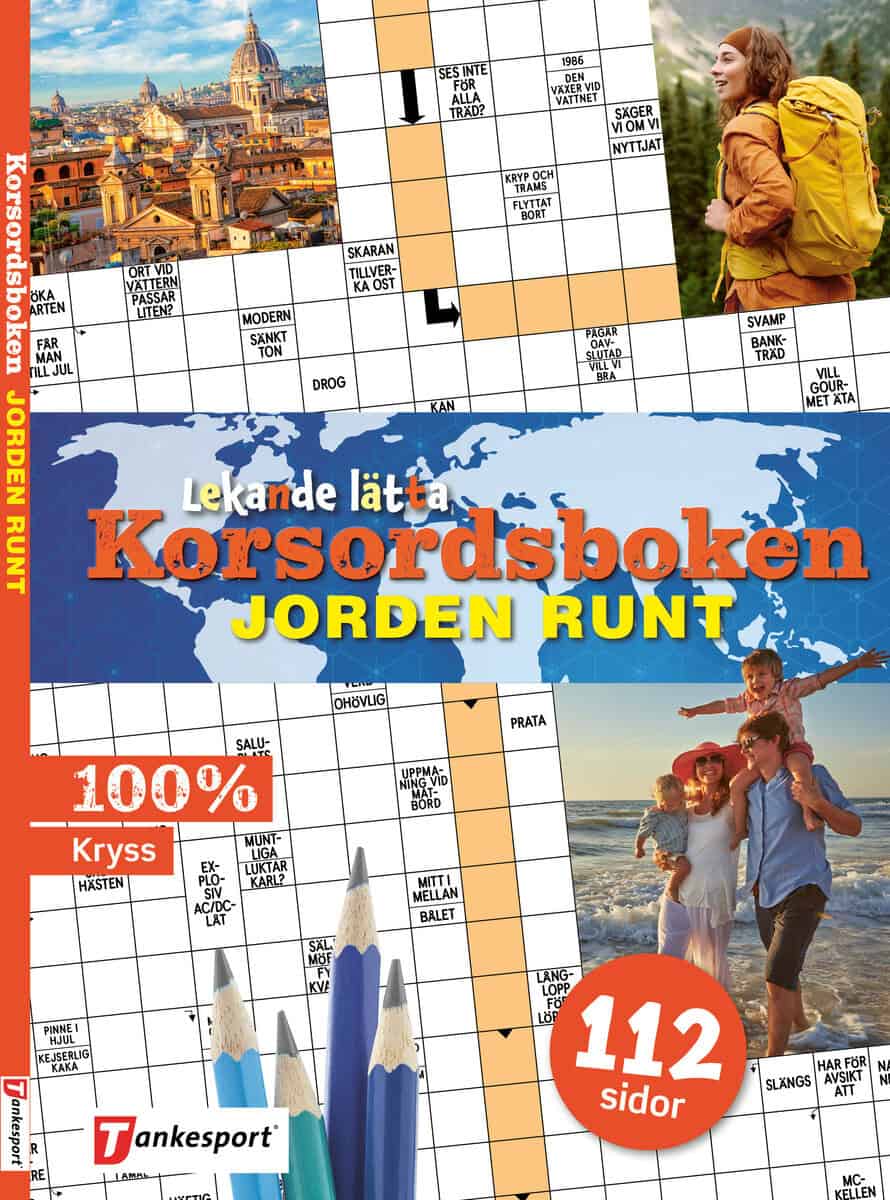 Monika Stålberg : Lekande lätta korsordsboken