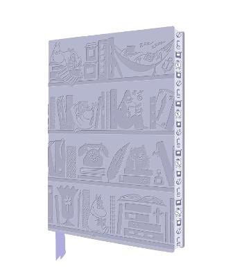 Moomin Bookshelves Artisan Art Notebook (Flame Tree Journals)