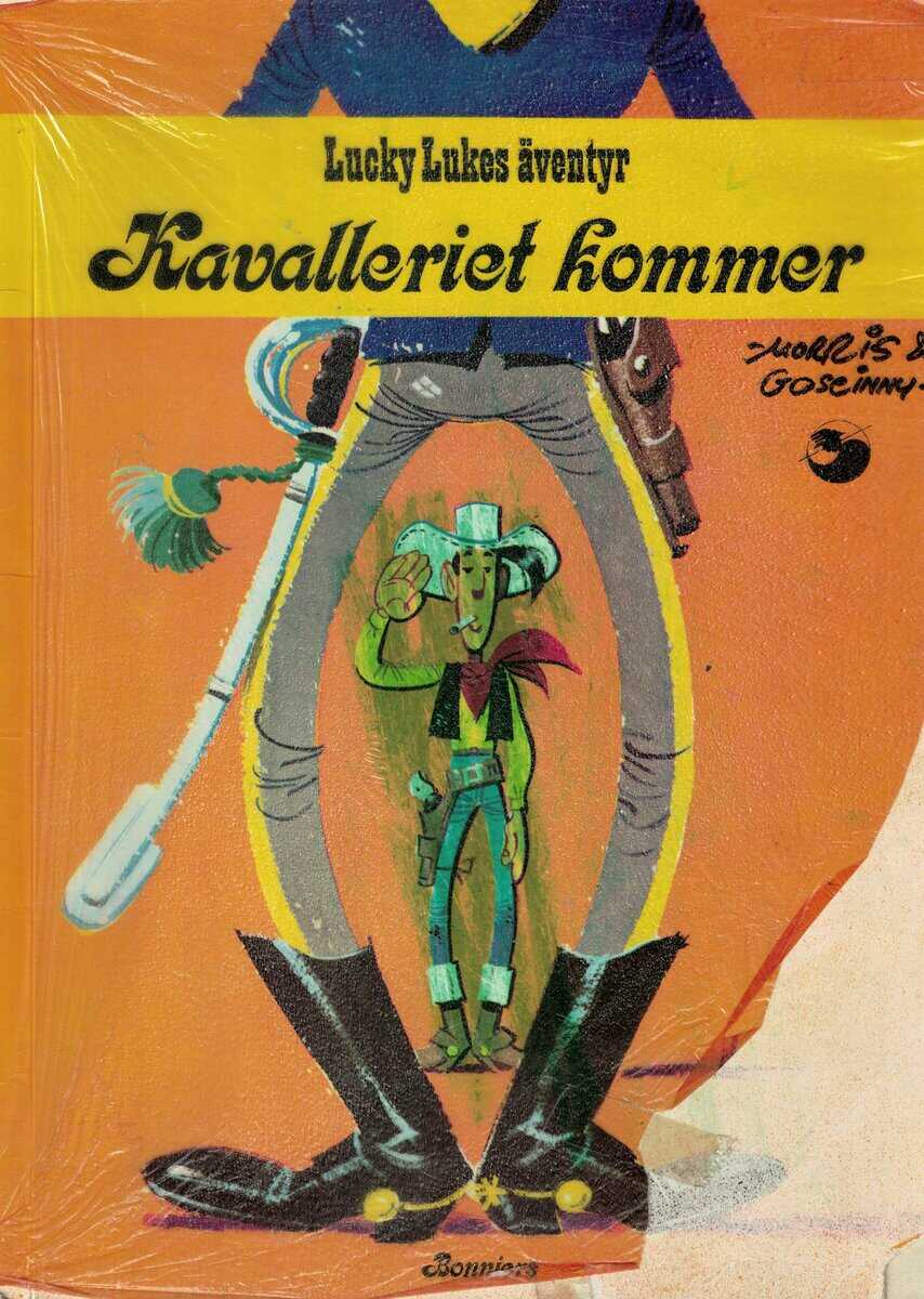 Morris (Bévère, Maurice de) (tecknare) ;  Goscinny, René (författare) : Lucky Lukes äventyr 27 - Kavalleriet kommer
