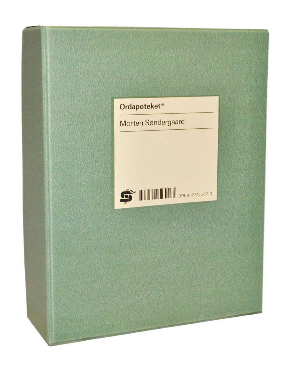 Morten Søndergaard : Ordapoteket