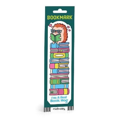 Mudpuppy : Book Hog Bookmark
