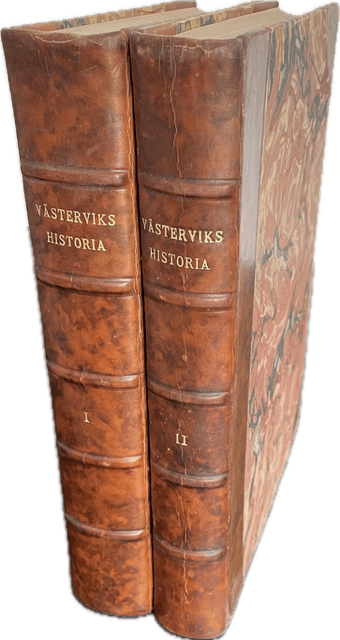 Munthe, Henrik ; Lindberg, Folke. : Västerviks historia Del I-2.