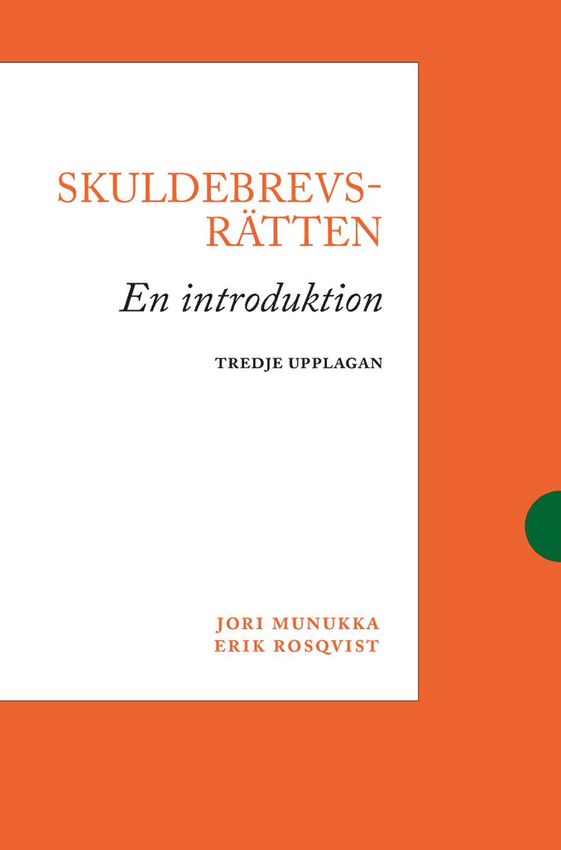 Munukka, Jori ; Rosqvist, Erik : Skuldebrevsrätten