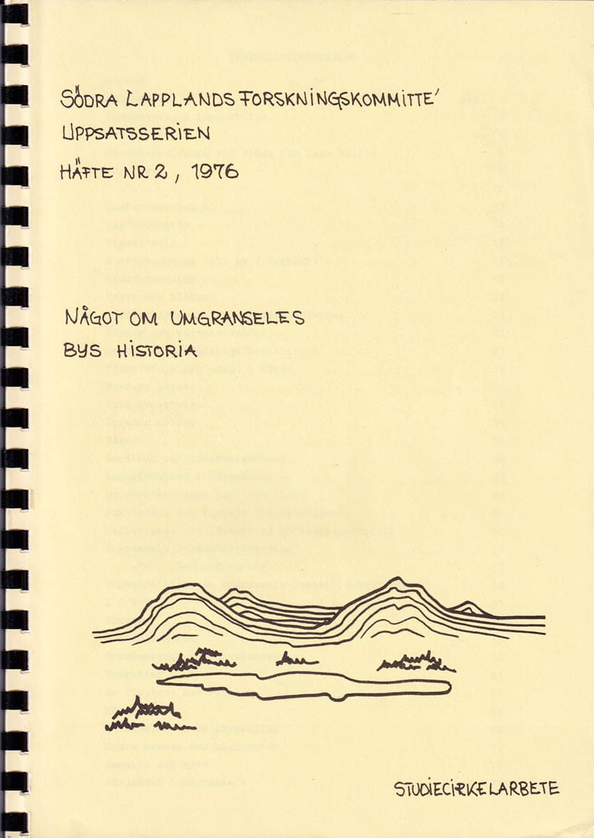 [Umgransele ; Lycksele] : Något om Umgranseles bys historia. Studiecirkelarbete