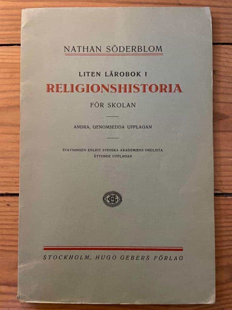 Nathan Söderblom : Liten lärobok i religionshistoria för skolan