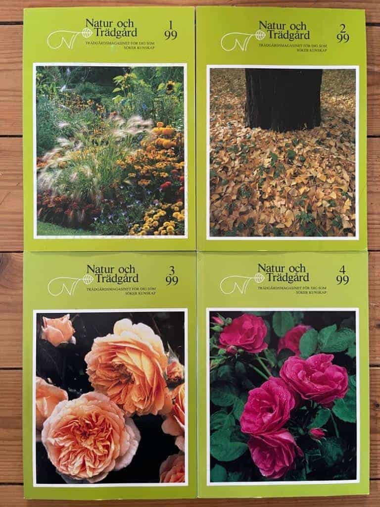 Natur och Trädgård. Nr 1-4 1999