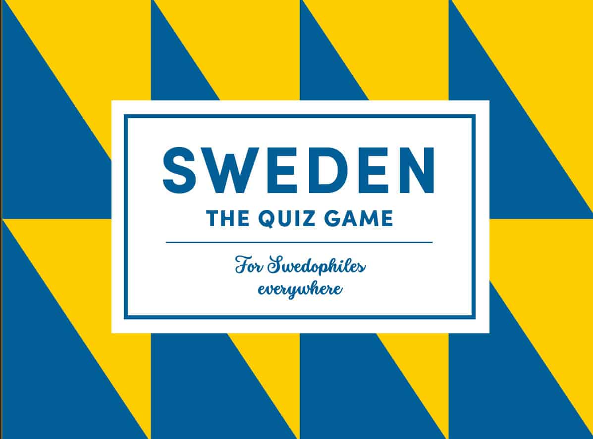 Neil Bertteridge : Sweden - The quiz game