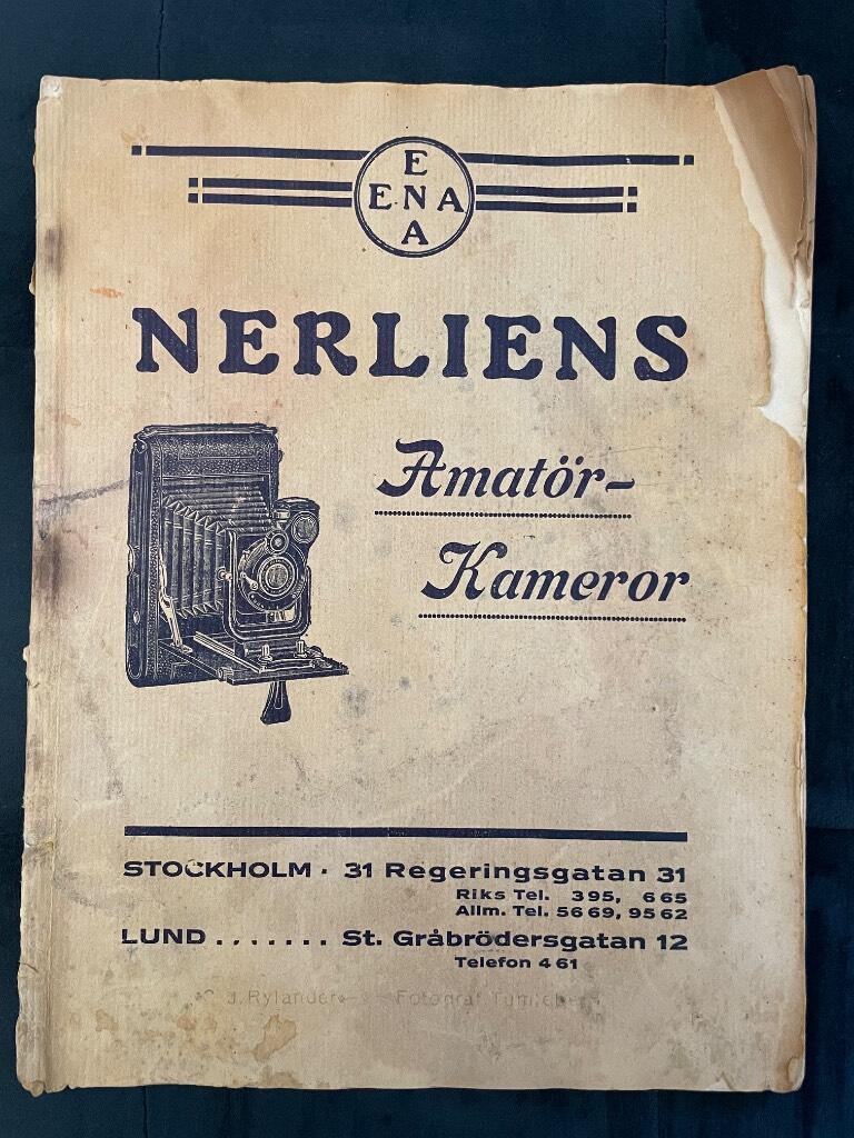 Nerliens Amatörkameror [Priskurant]