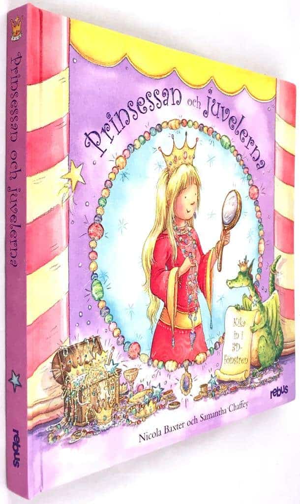 Nicola Baxter ; Samantha Chaffey : Prinsessan och juvelerna - Kika in in 3D-fönstren