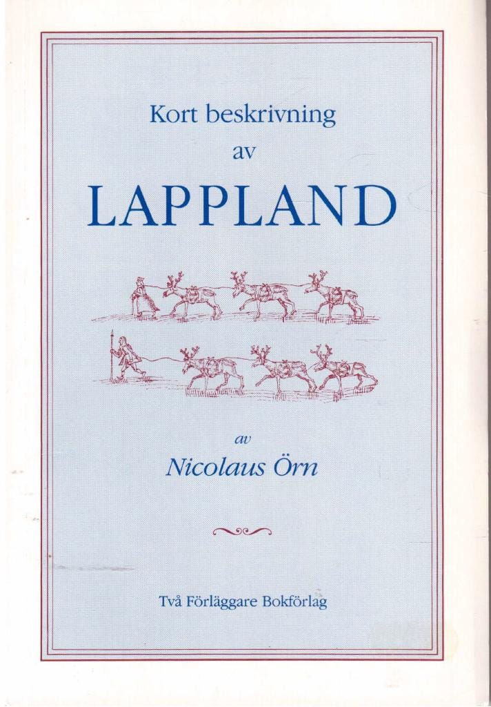 Nicolaus Örn : Kort beskrivning av Lappland