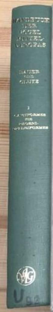 Niethammer : Handbuch der vögel mitteleuropas, Band 1