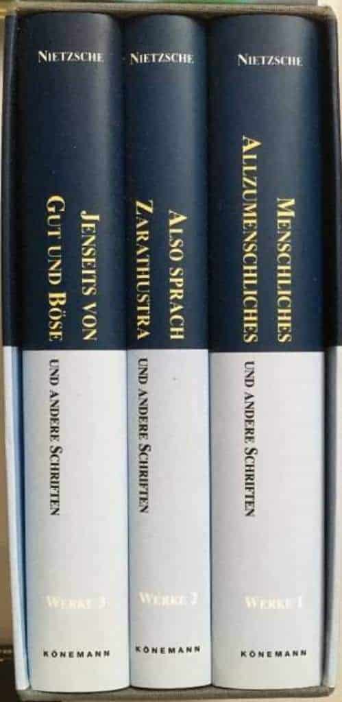Nietzsche, Friedrich ; Toman, Rolf : Werke in drei Bänden