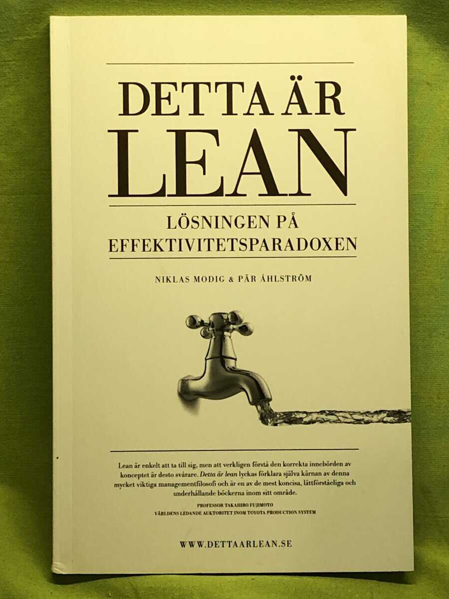 Niklas Modig : Detta är lean