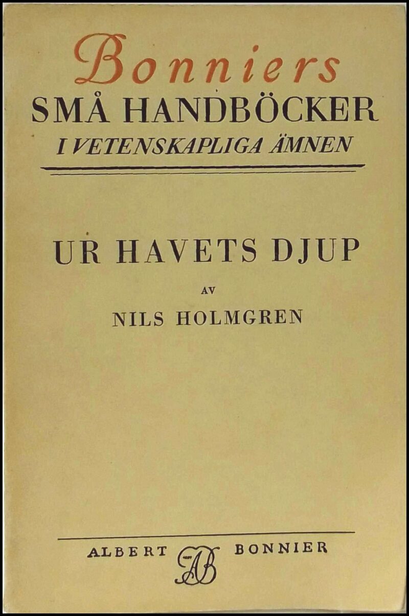 Nils Holmgren : Ur havets djup