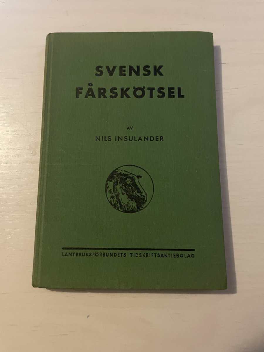 Nils Insulander : Svensk fårskötsel