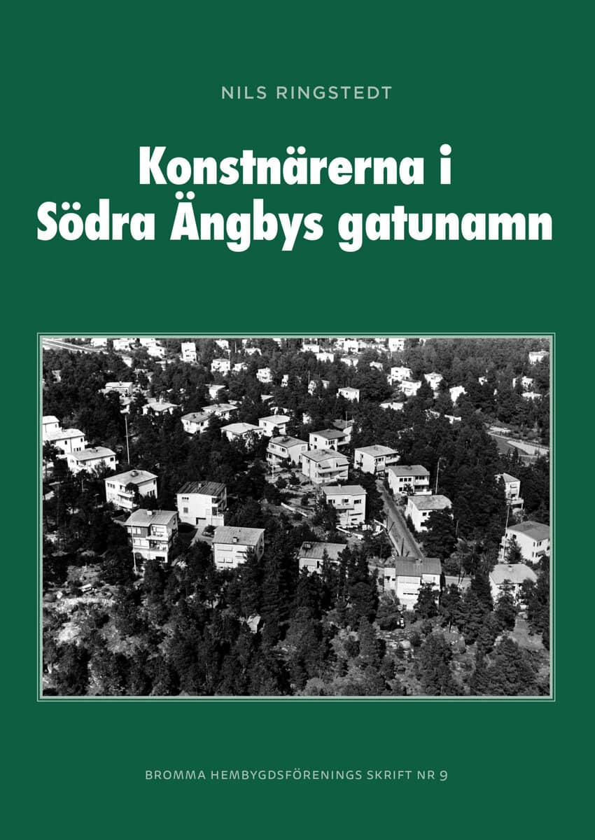Nils Ringstedt : Konstnärerna i Södra Ängbys gatunamn