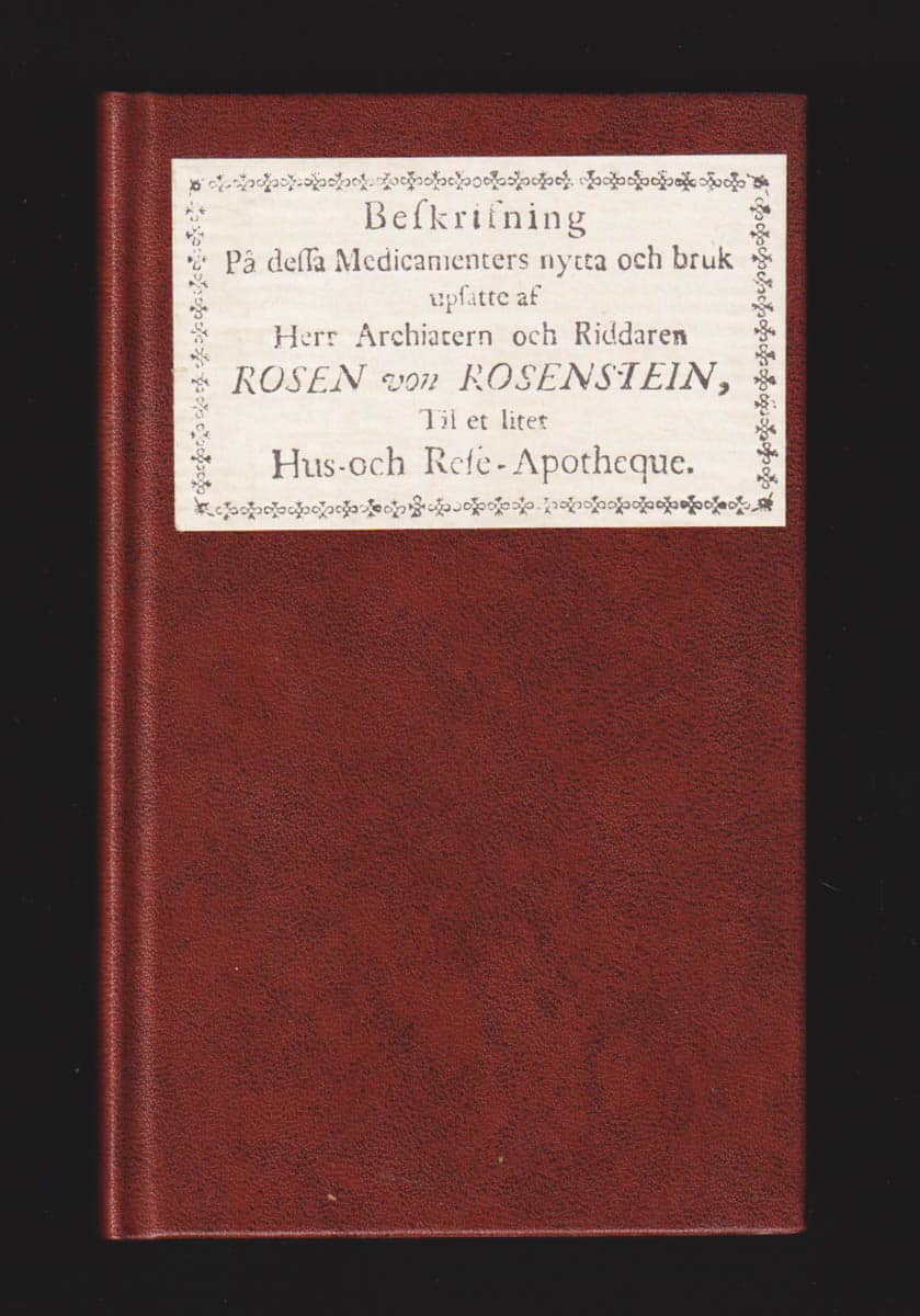 Nils Rosén von Rosenstein : Hus- och rese-apotheque