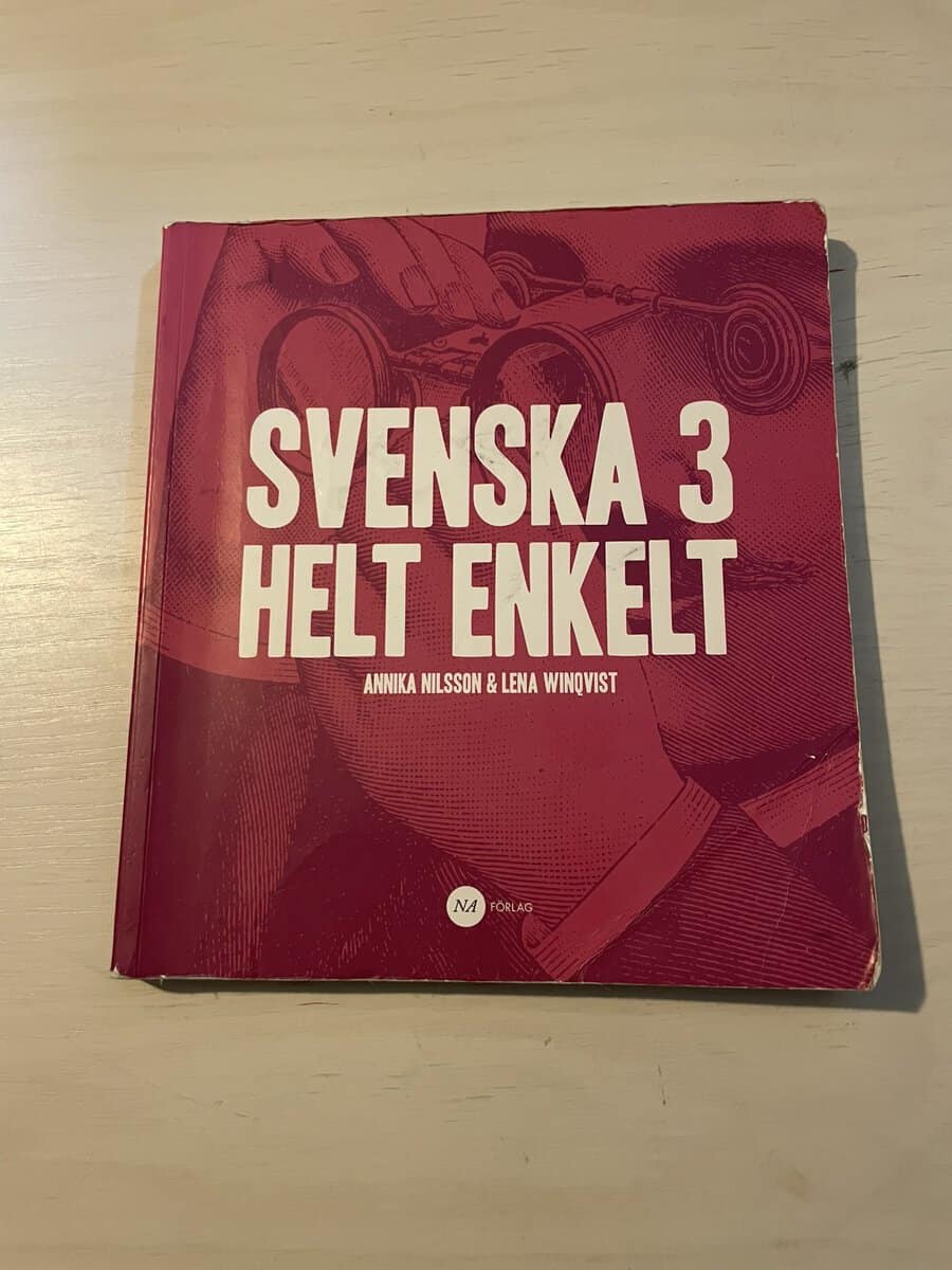 Nilsson, Annika, Winqvist, Lena : Svenska 3 helt enkelt