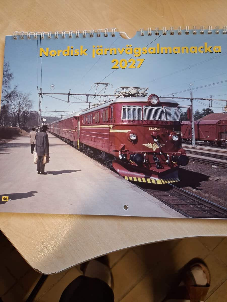 Nordisk Järnvägsalmanacka 2027