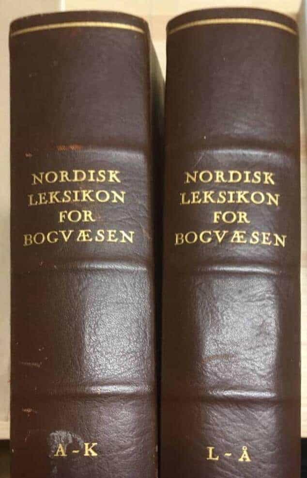 Nordiskt lexikon för bokväsende I-II