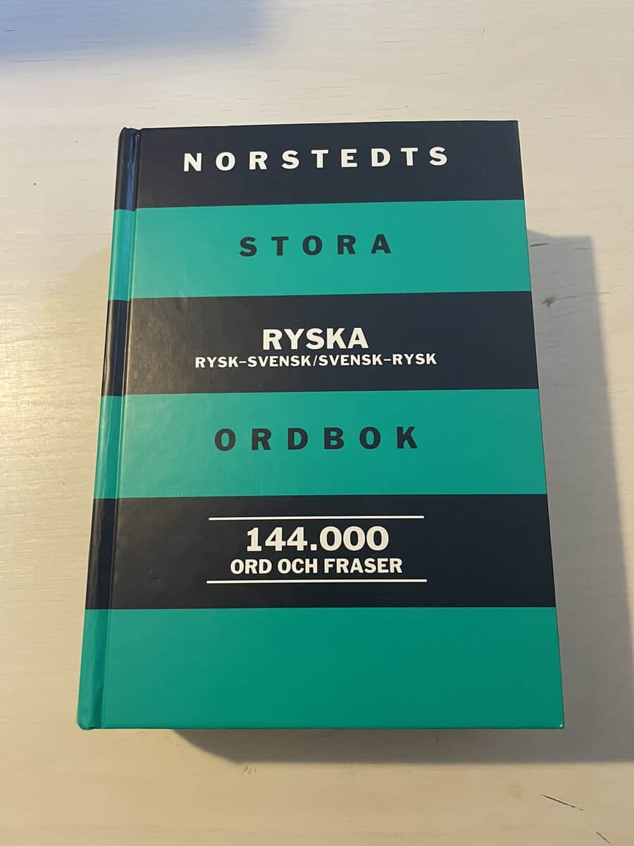 Norstedts stora ryska ordbok