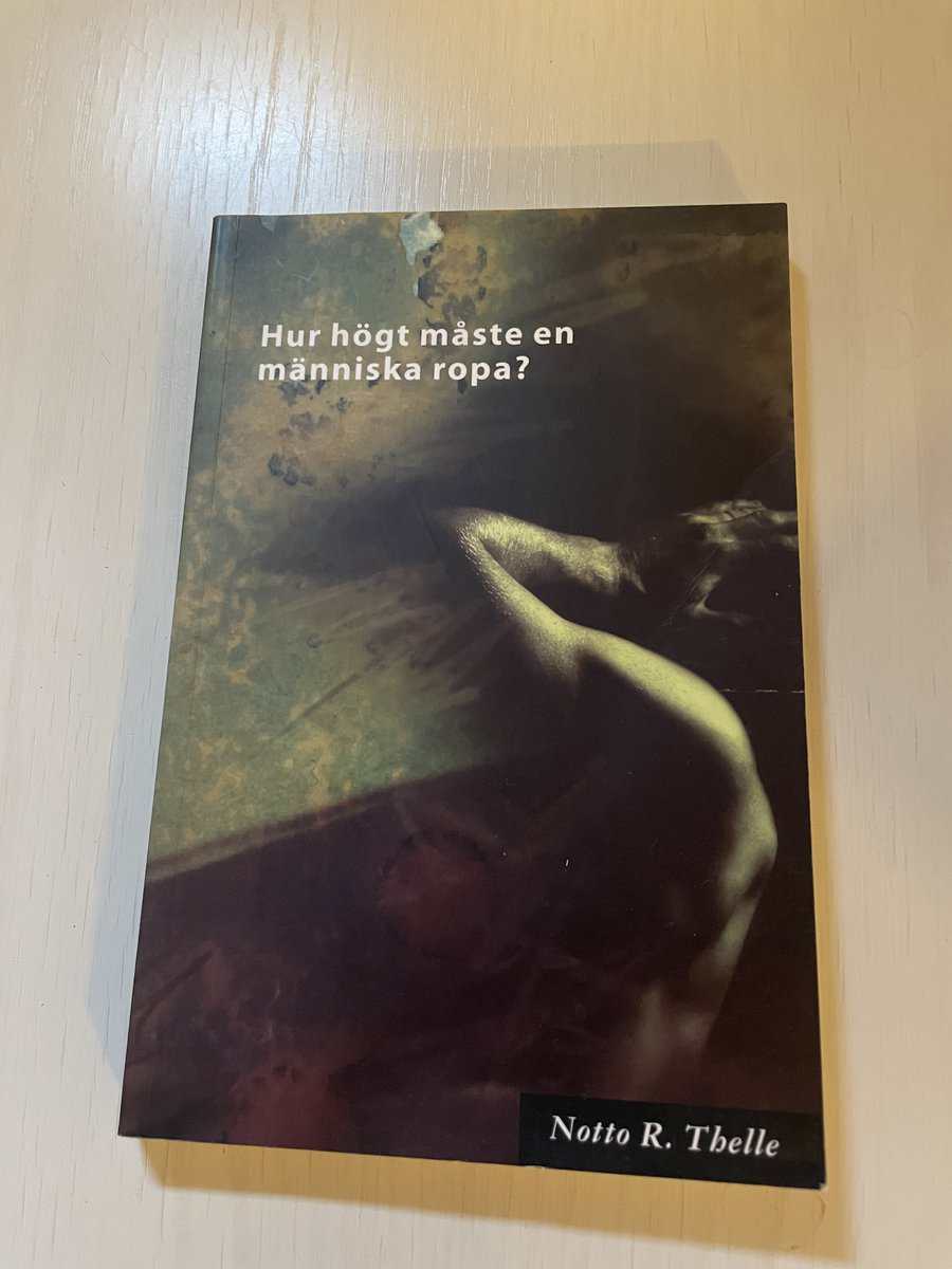 Notto R Thelle : Hur högt måste en människa ropa?