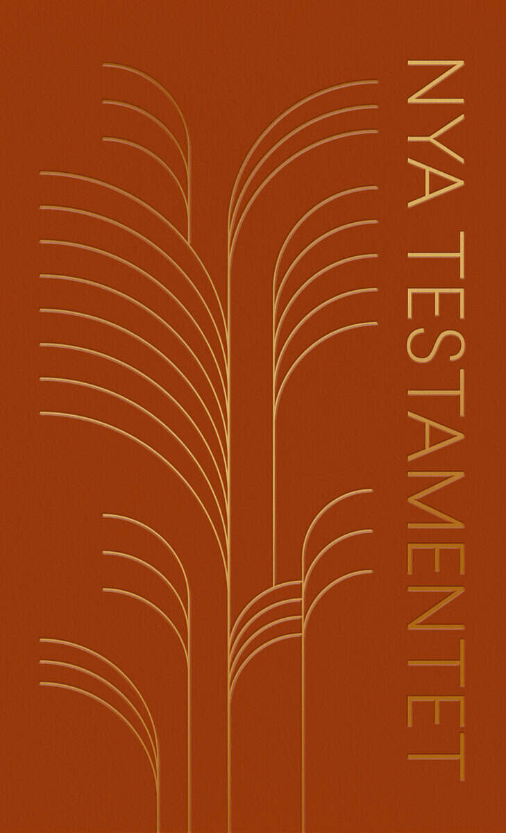 Nya testamentet 2026 Flexband Terracotta