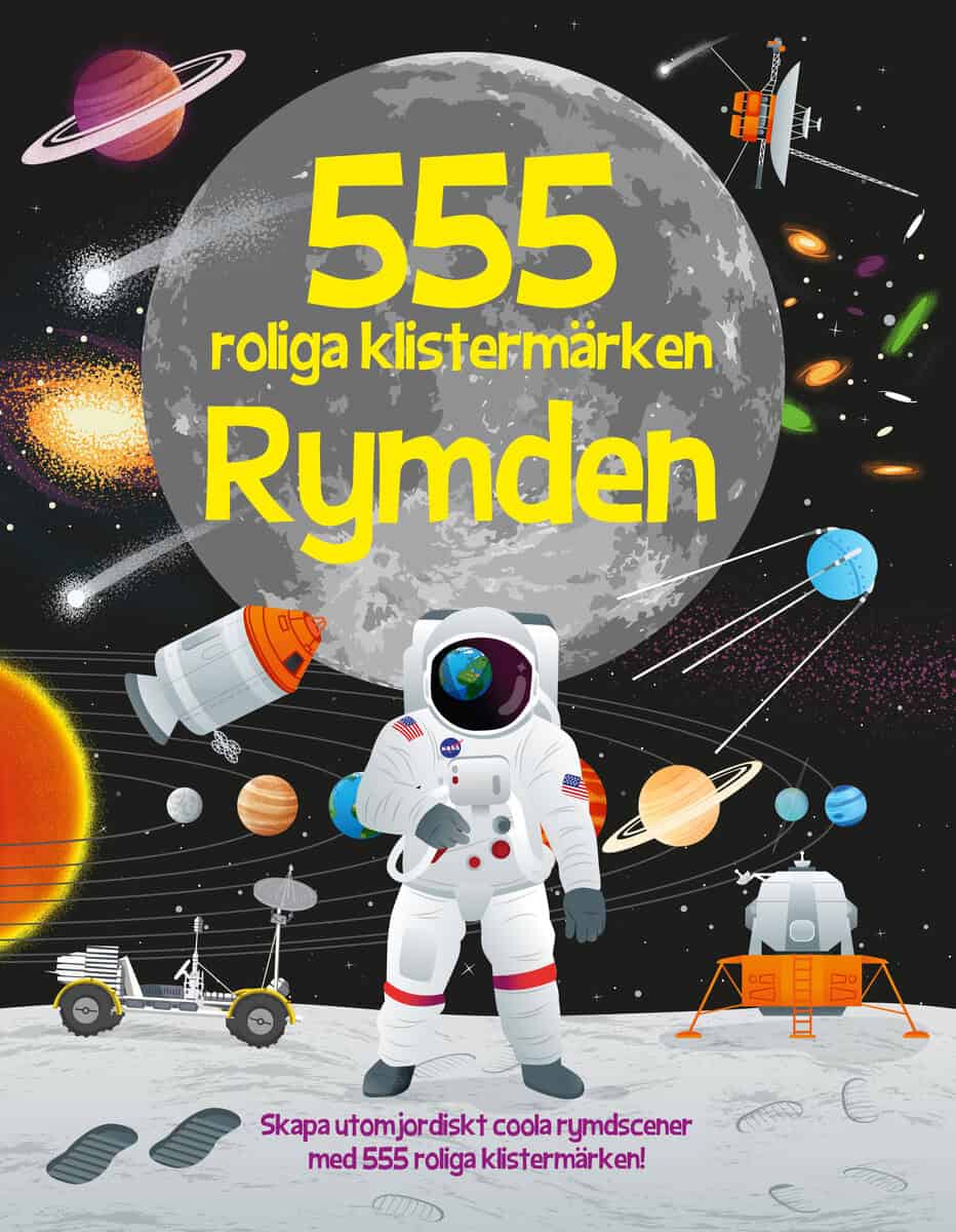 Oakley Graham : 555 roliga klistermärken. Rymden