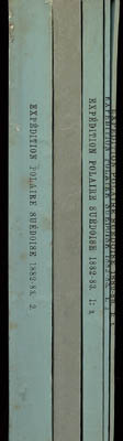 Observations faites au Cap Thordsen, Spitzberg, par l'expédition Suédoise publiées par l'académie royale des sciences de Suéde. Tome I:1-4--II:3 [complete]