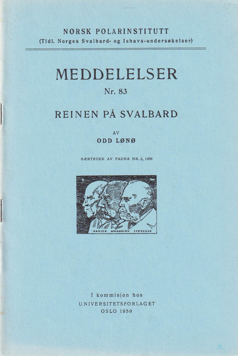 Odd Lønø : Reinen på Svalbard