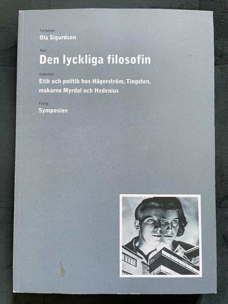 Ola Sigurdson : Den lyckliga filosofin