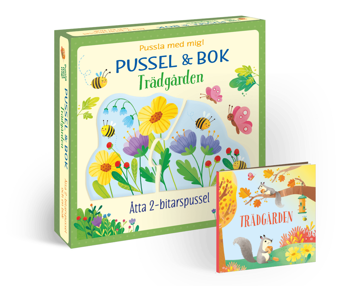 Oldham, Matthew ; Ferro, Elisa : Pussel & bok. Trädgården