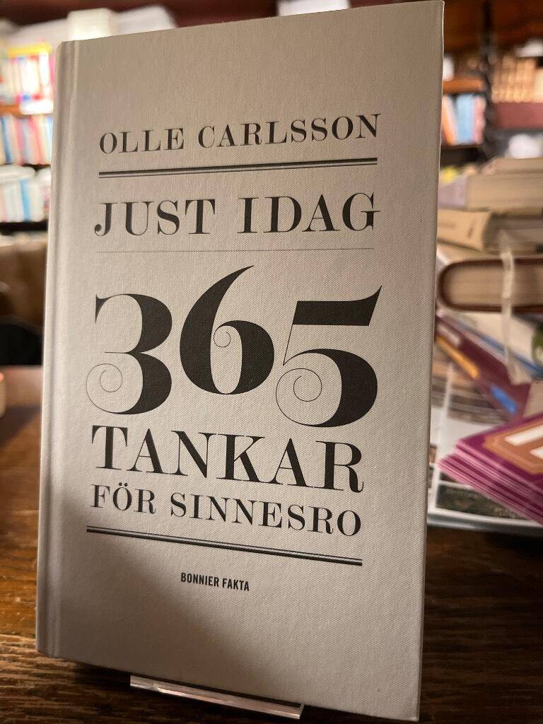 Olle Carlsson : Just idag