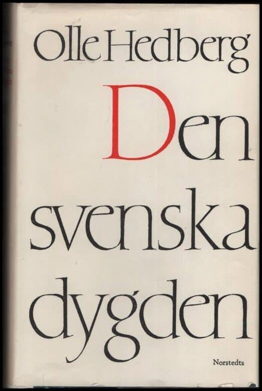 Olle Hedberg : Den svenska dygden