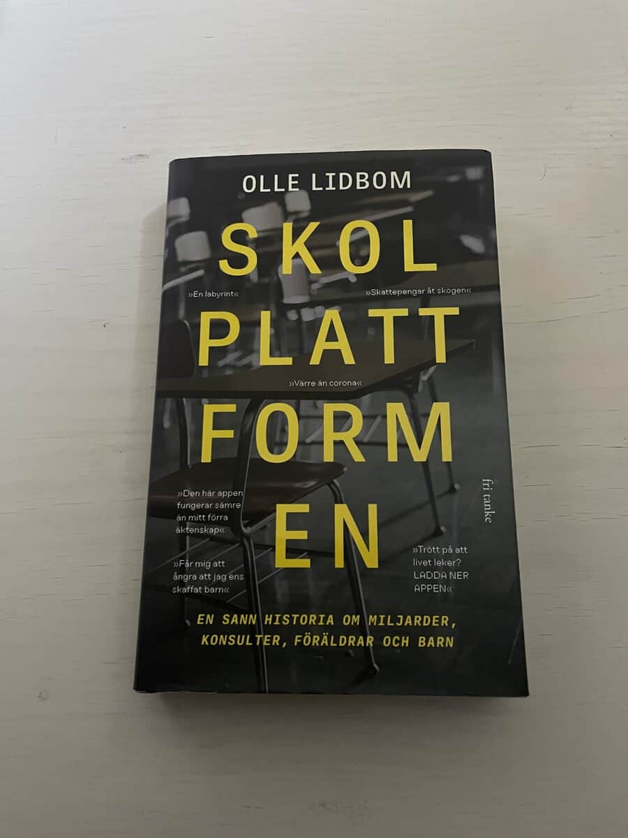 Olle Lidbom : Skolplattformen