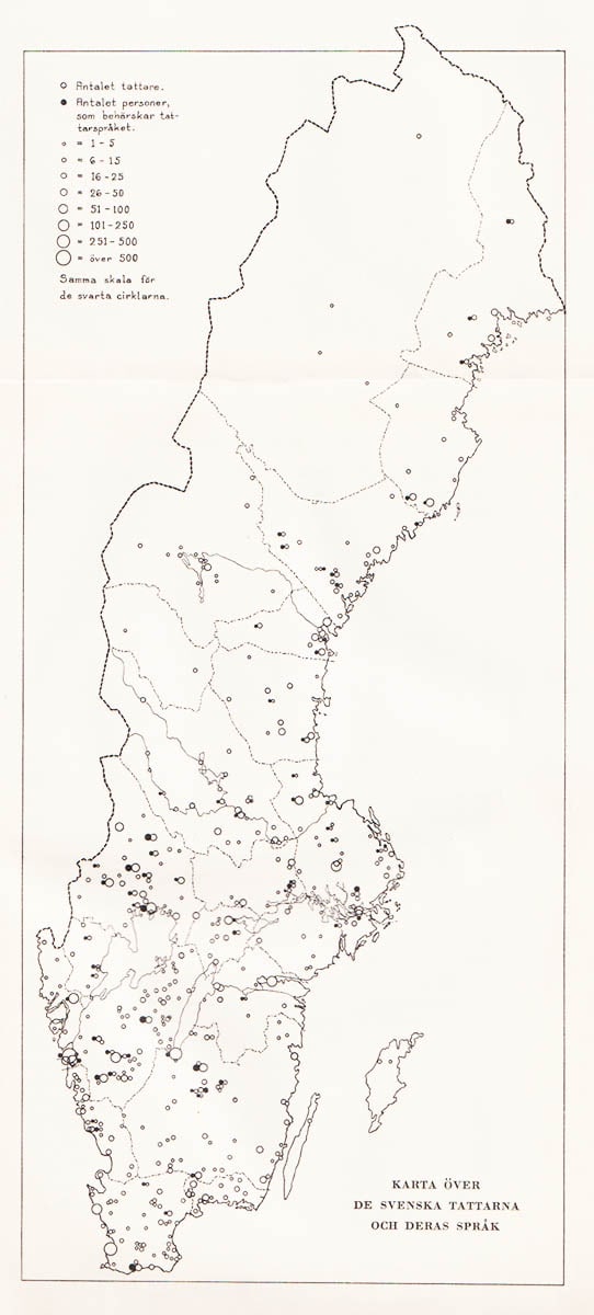 Olof Gjerdman : Tattarna och deras språk