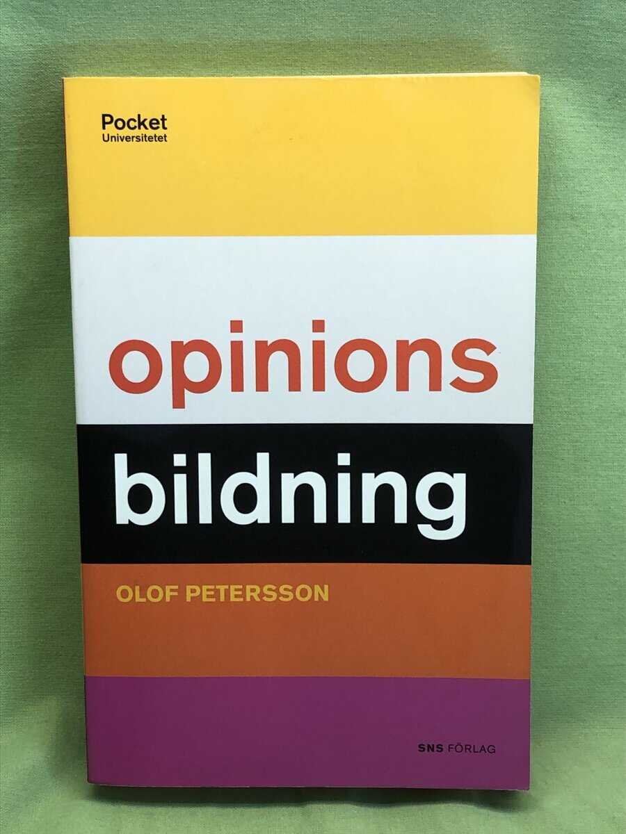 Olof Petersson : Opinionsbildning