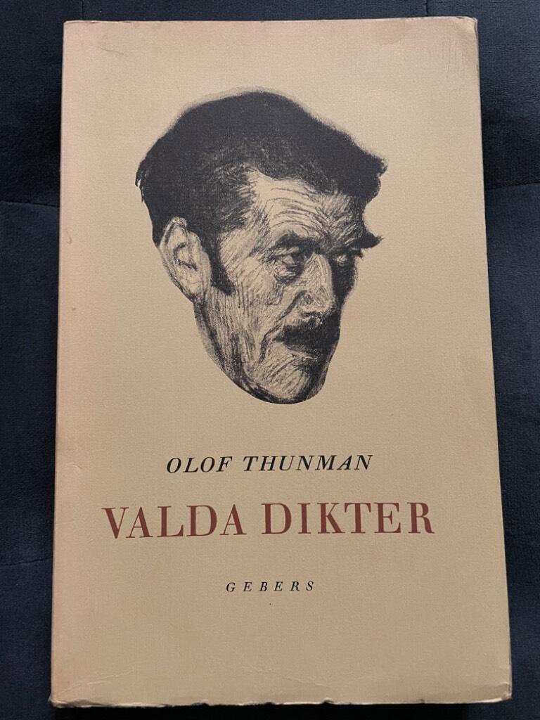 Olof Thunman : Valda dikter