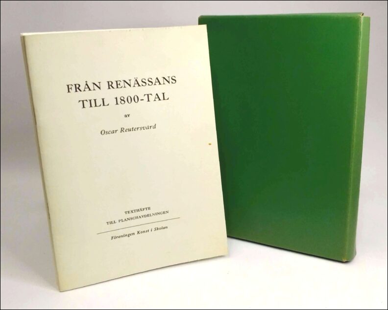 Oscar Reutersvärd : Från renässans till 1800-tal